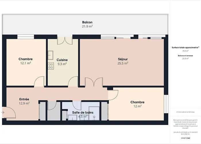 Vue - Pour 4 - Grand Balcon *